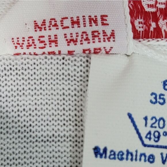 Vtg 80's State Farm Mens Golf Polo Shirt Size  XL White Logo Embroidered On Arm - Picture 4 of 11